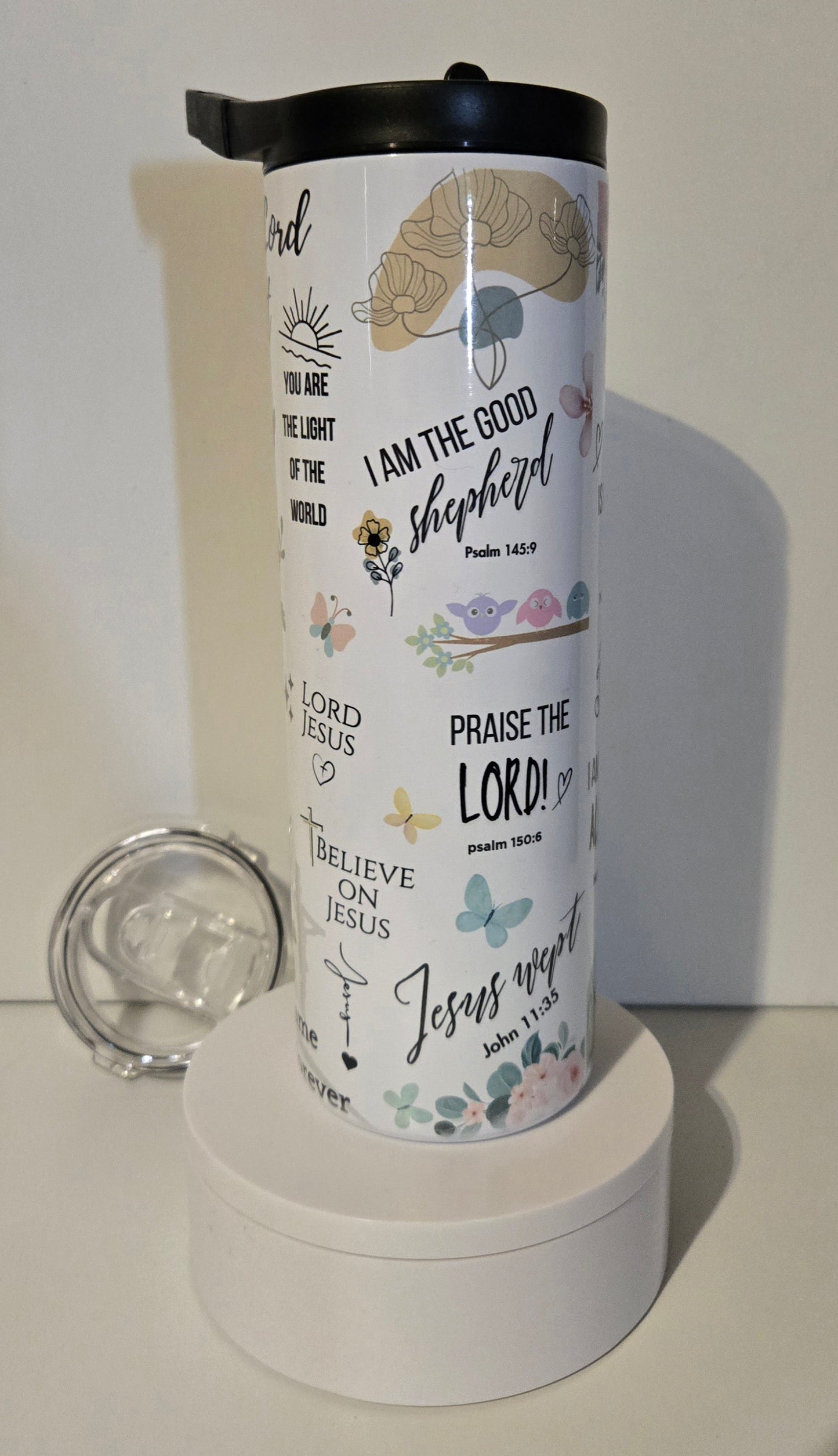 20oz Duo Tumbler "You can do it" God Tumbler
