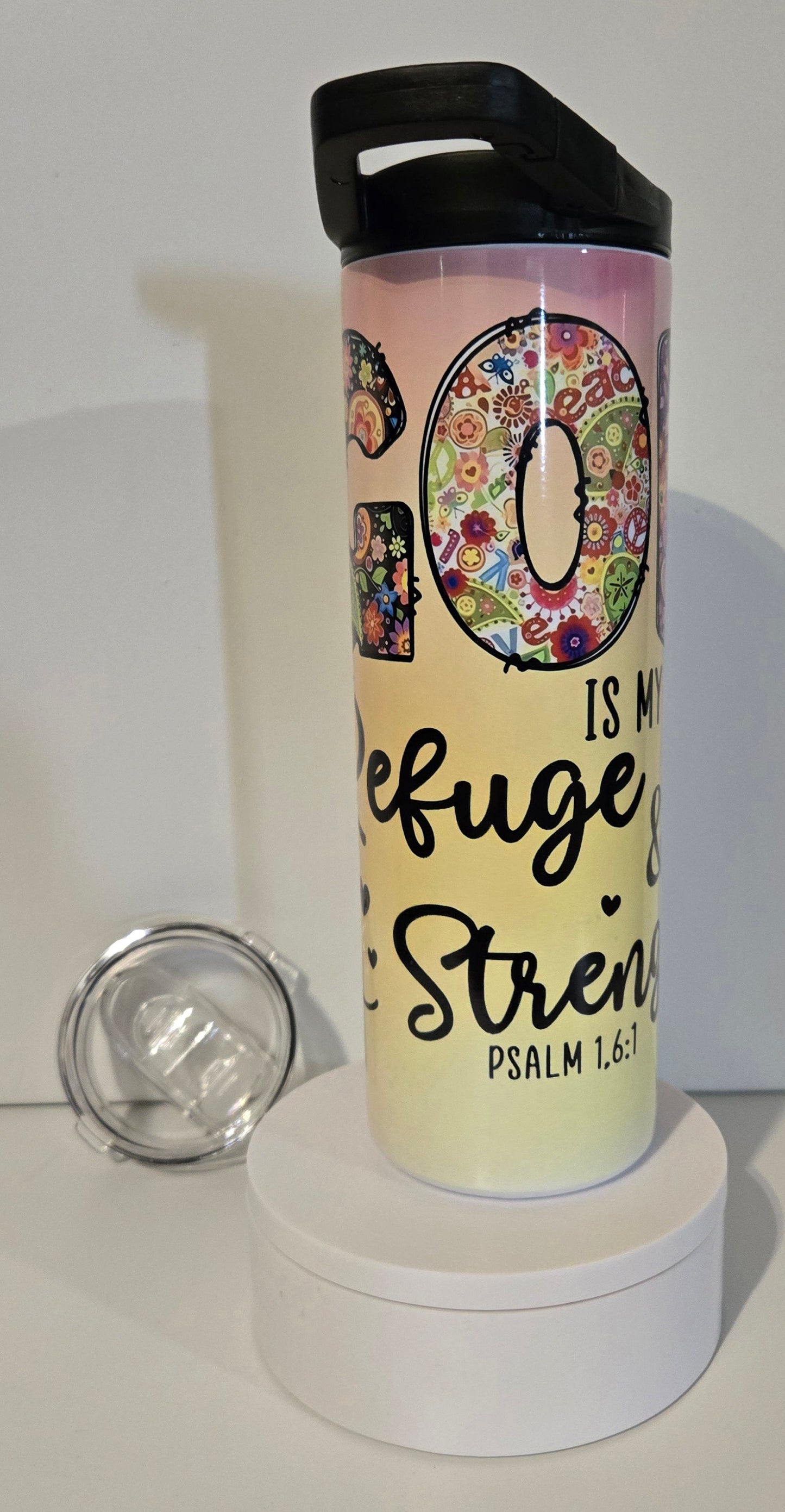 20oz Duo "Refuge & Strength" Tumbler