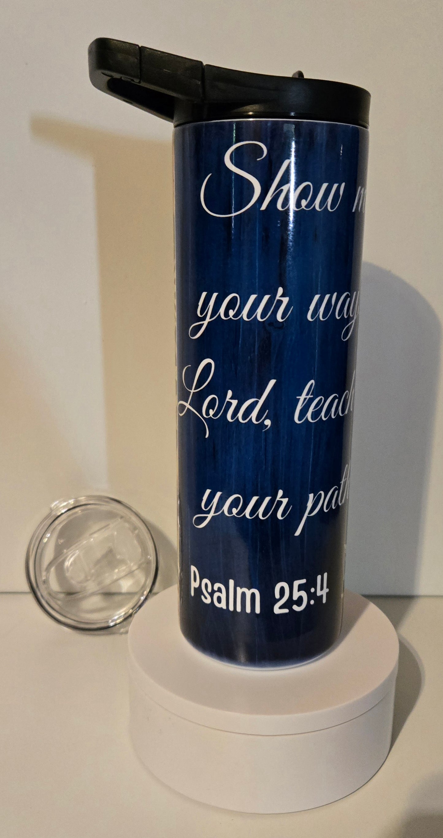 20oz Duo "Psalm 25:4" Tumbler