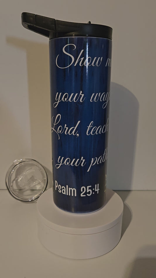 20oz Duo "Psalm 25:4" Tumbler