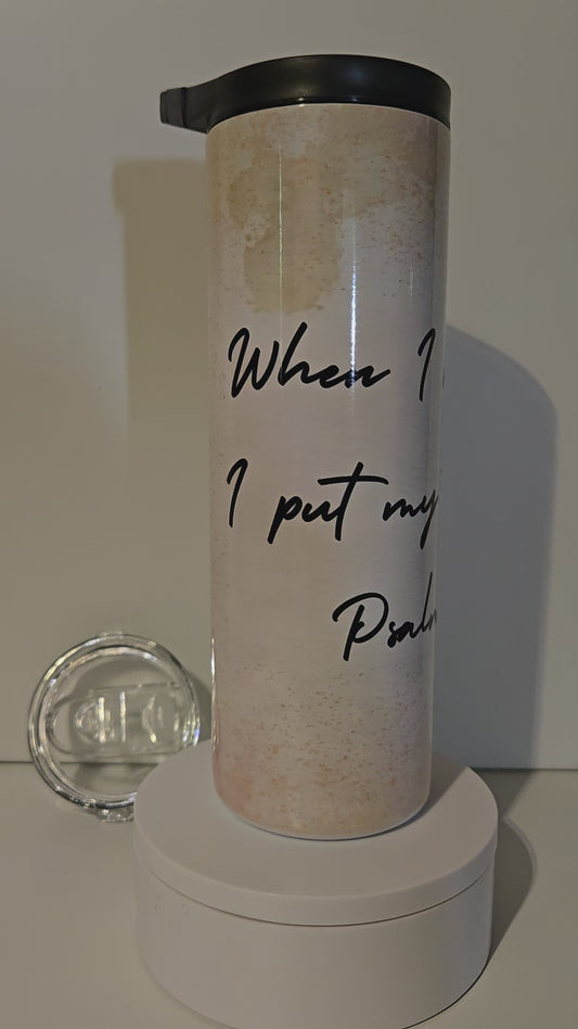 20oz Duo Tumbler "Psalm 56:3"